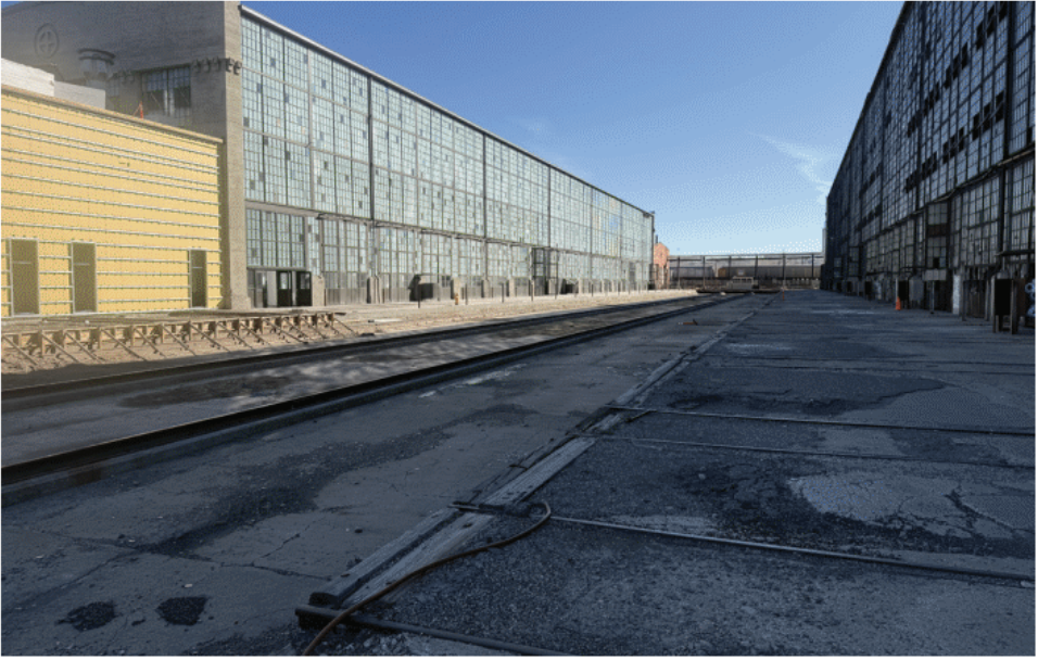 Exterior view of the ABQ Rail Yards